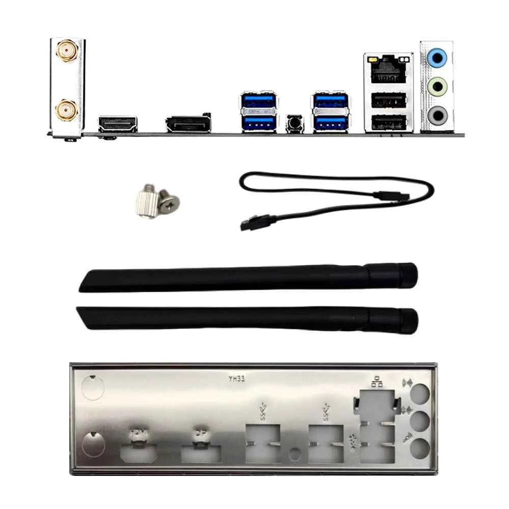 MAXSUN Motherboard Set B650M WiFi with AMD CPU Ryzen 5 7500F AM5 Support DDR5 M.2 Computer components B650 Motherboards