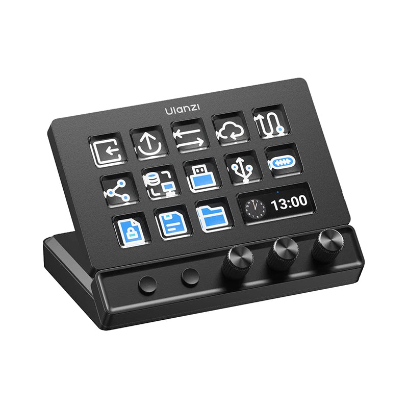 Ulanzi D200X All-in-One Creative Deck Desktop Control Hub for Video Photo Post-Processing Smart Lighting Studio Livestreaming