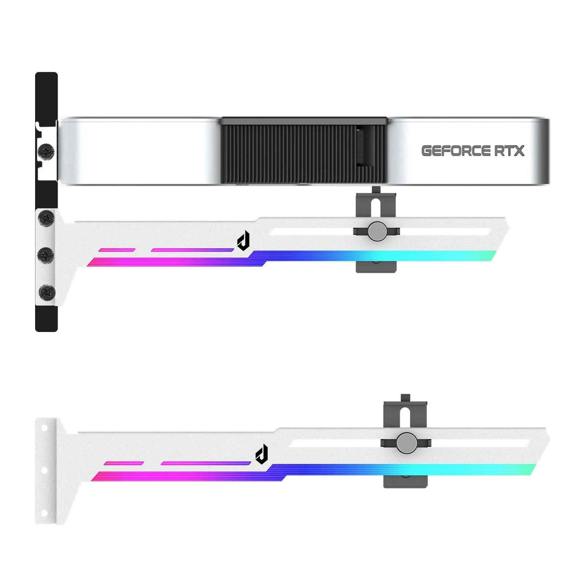 Computer Graphics Card Bracket Computer Graphics Card/GPU Bracket, ARGB, Made Of Aluminum Alloy ...