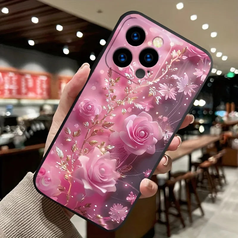 Cute and stylish cartoon phone case, compatible with multiple iPhone17 16 15 14 13 12 11Pro Max Plus