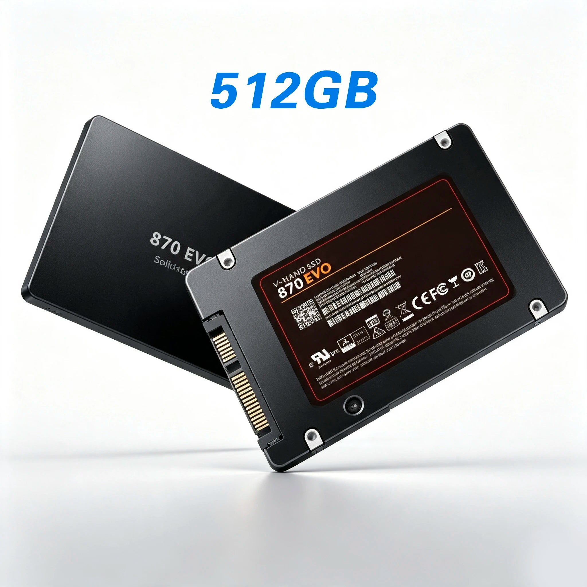 Fast and stable 870 EVO SSD 1TB 2TB 4TB, 2.5-inch SATA3 internal hard drive for laptops, microcomputers, and desktops