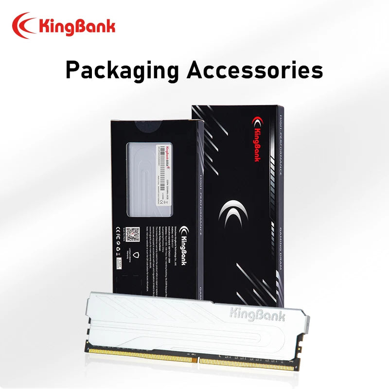 KingBank Memory DDR4 8GB 16GB 32GB 3600MHZ 4000MHZ XMP 8GBx2 16GBx2 32GB ram UDIMM Desktop Internal Memory Dual-channel for PC - WinSupport Tech
