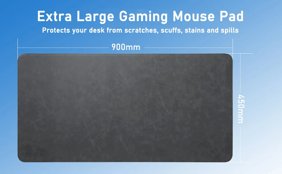 Large Mouse Pad Desk Pad Waterproof  Mouse Mat Desk Mat Protective Cover Computer Laptop Non-slip Easy To Clean Gaming Mouse Pad