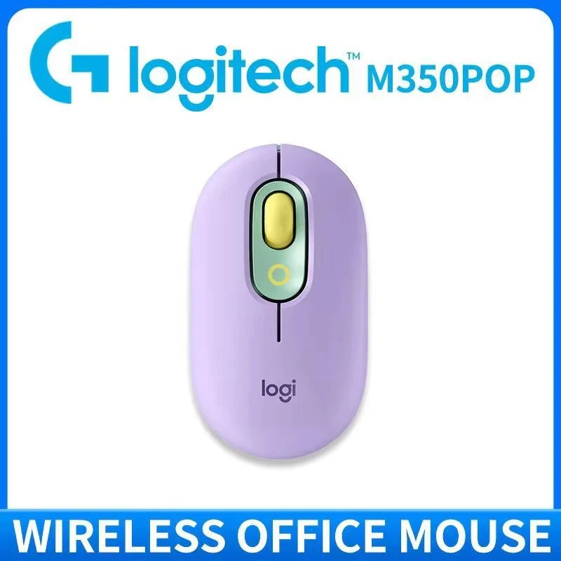 Logitech M750 Wireless Bluetooth Mouse Silent Click Comfort Shape Long Battery Life Multi Device Pairing for Mac Windows iPad