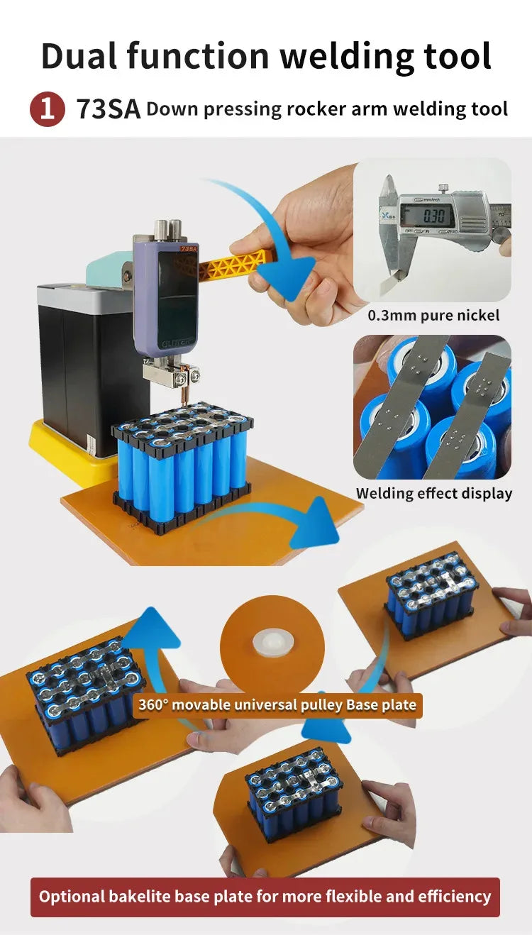 Energy Storage Capacitor Spot Welding Machine 11.6KW 14.5KW 21KW 42KW Battery Welder Spot Welder Pure Nickel Welding