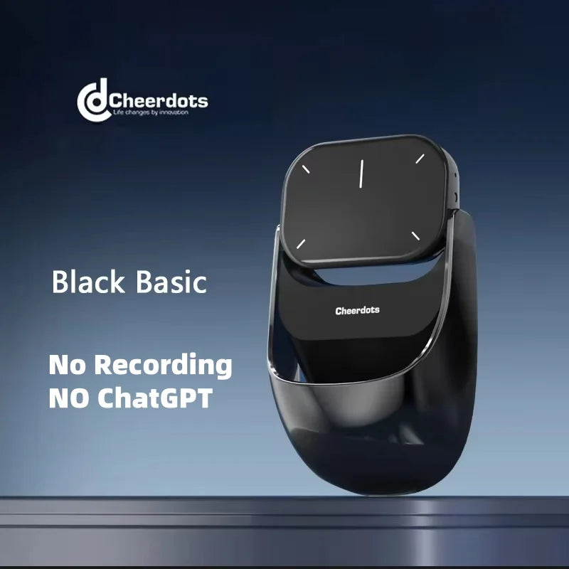 Cheerdots 2 Wireless Controll ChatGpt Detachable Air Mouse Wireless Touchpad All-in-one Pocket AI Recording Enabled Mouse Office
