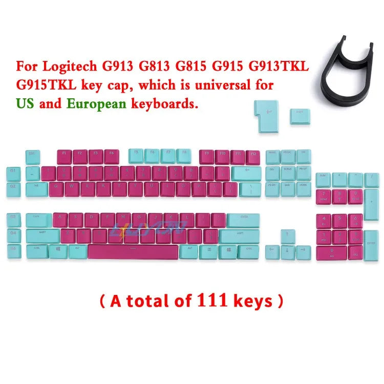 For Logitech G915\G913\G815\G813\TKL87 Gaming Mechanical Keyboard Keycaps Non-slip Textured Replacement Cap