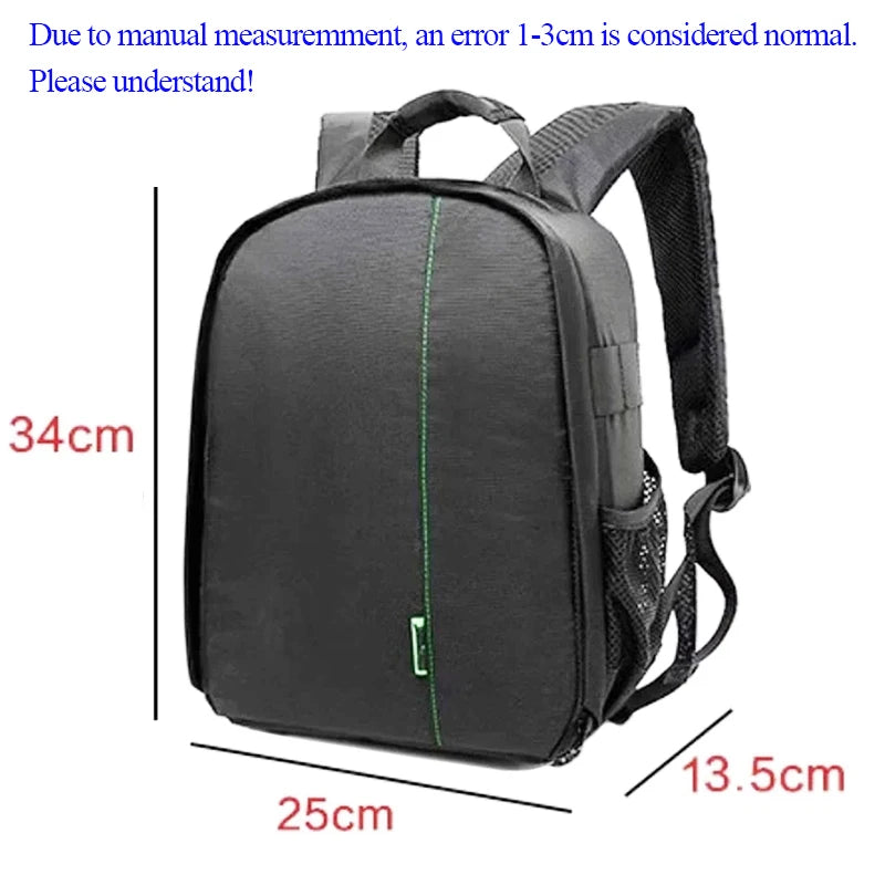 Outdoor Camera Backpack Video Digital Shoulder Camera Bag Waterproof Photo Knapsack Case DSLR For Canon For Nikon For Sony