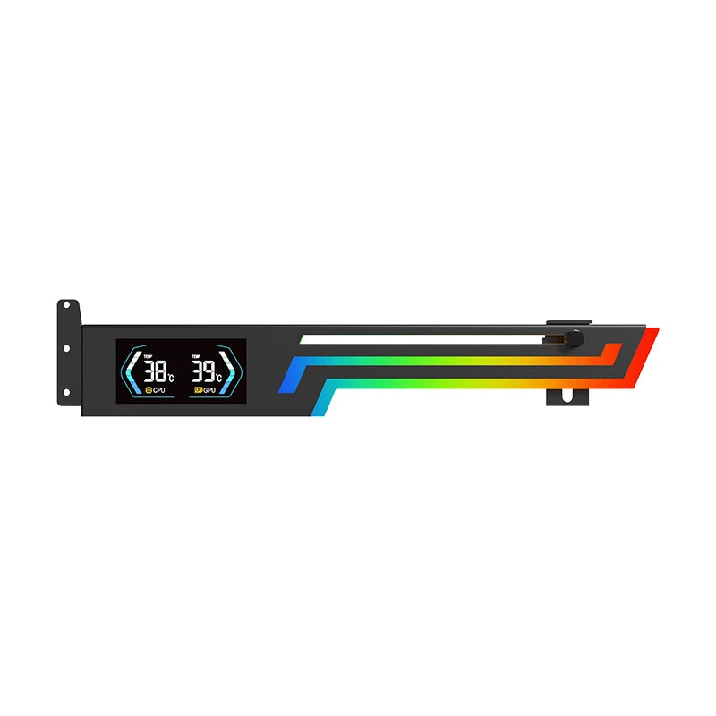 Power Train Z-X6 ARGB 5V 3PIN graphics card bracket adjustable height AURA SYNC computer graphics card VGA bracket GPU Holde