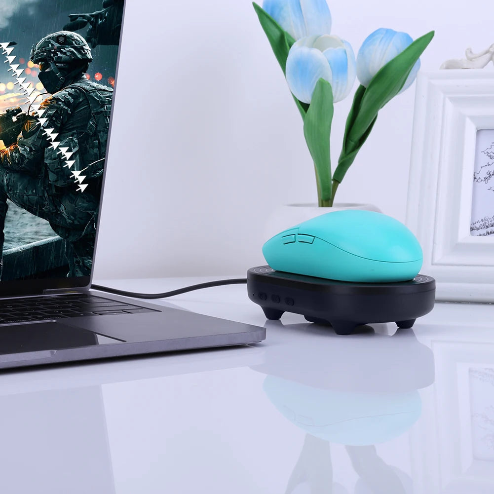 Mouse Jiggler Undetectable Mouse Mover Virtual Automatic Move Wiggle Shaker Simulator with ON/OFF Switch for Computer Awakening