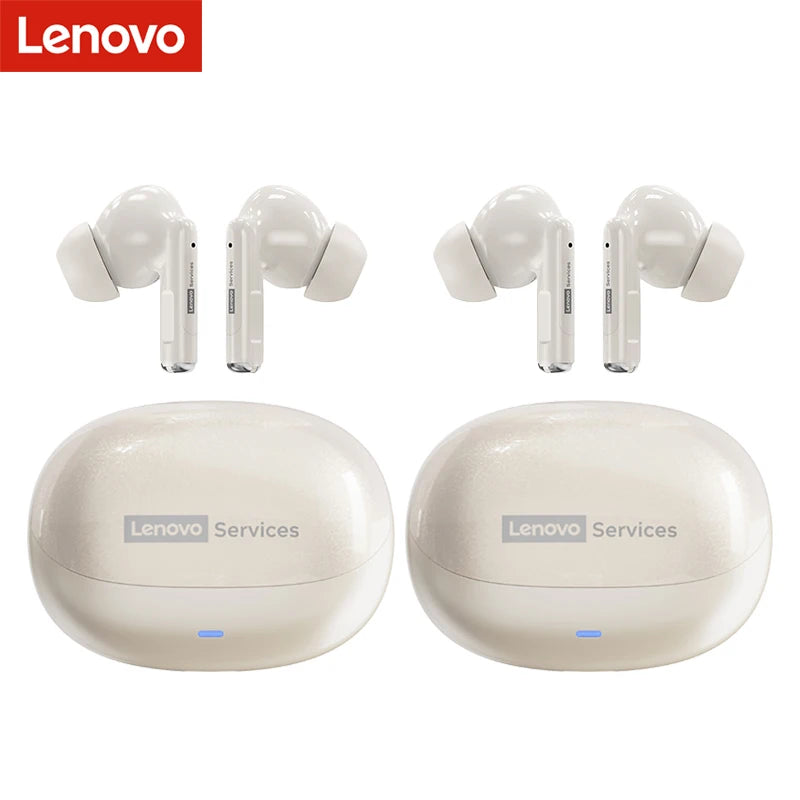 Lenovo Headphones TWS Wireless Bluetooth 6.0 HiFi Sound ENC Call Noise Reduction Earphones Gaming Sports Headset With Mic New