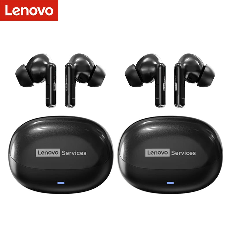 Lenovo Headphones TWS Wireless Bluetooth 6.0 HiFi Sound ENC Call Noise Reduction Earphones Gaming Sports Headset With Mic New
