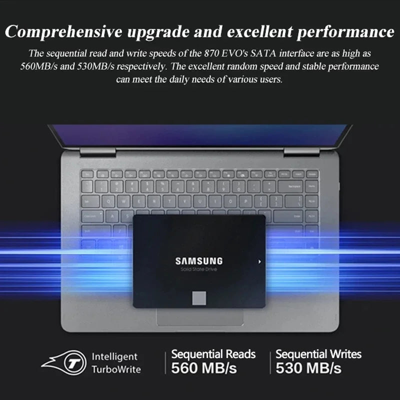 SAMSUNG SSD 870 EVO 1TB 2TB 250GB 500GB Internal Solid State Disk HDD Hard Drive SATA3 2.5 inch Laptop Desktop PC - WinSupport Tech