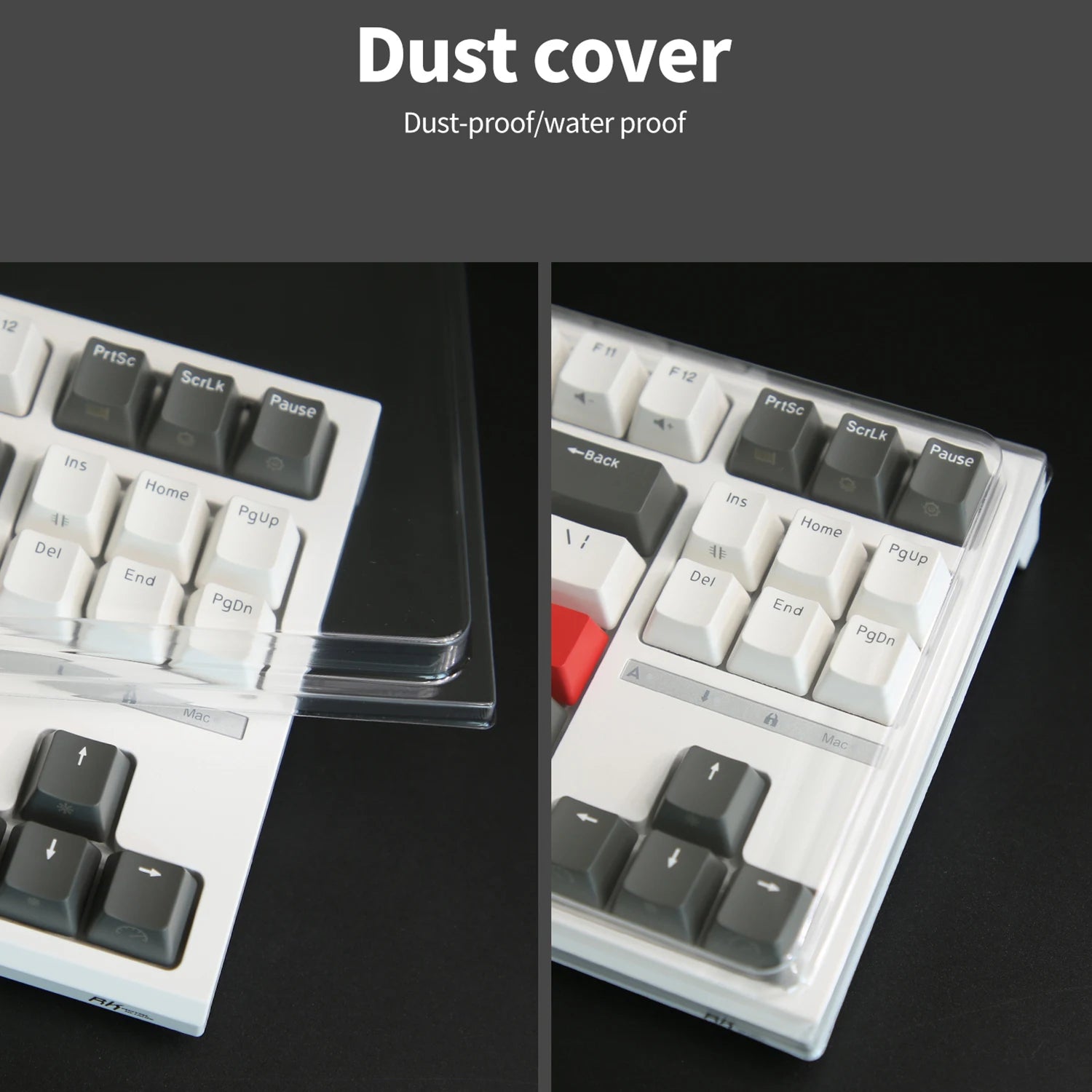 RK ROYAL KLUDGE R87 Russian Mechanical Keyboard 87 Keys RGB Backlit Hot-swappable Wired Gaming Keyboard Customised Keycaps