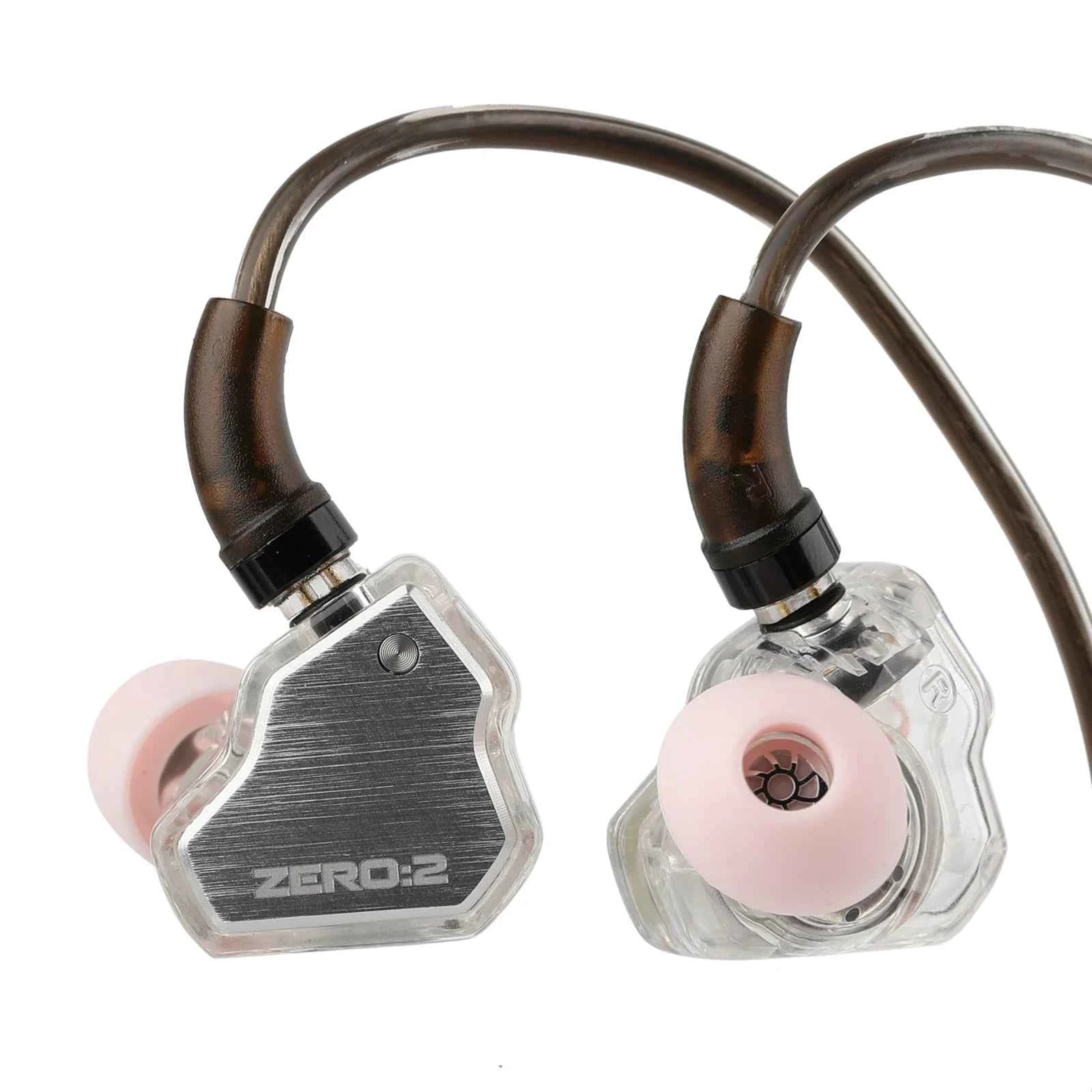 7Hz x Crinacle Zero :2 Updated 10mm Dynamic Driver IEM Wired Earbuds Earphones Gaming Earbuds with OFC IEM Cable for Musician
