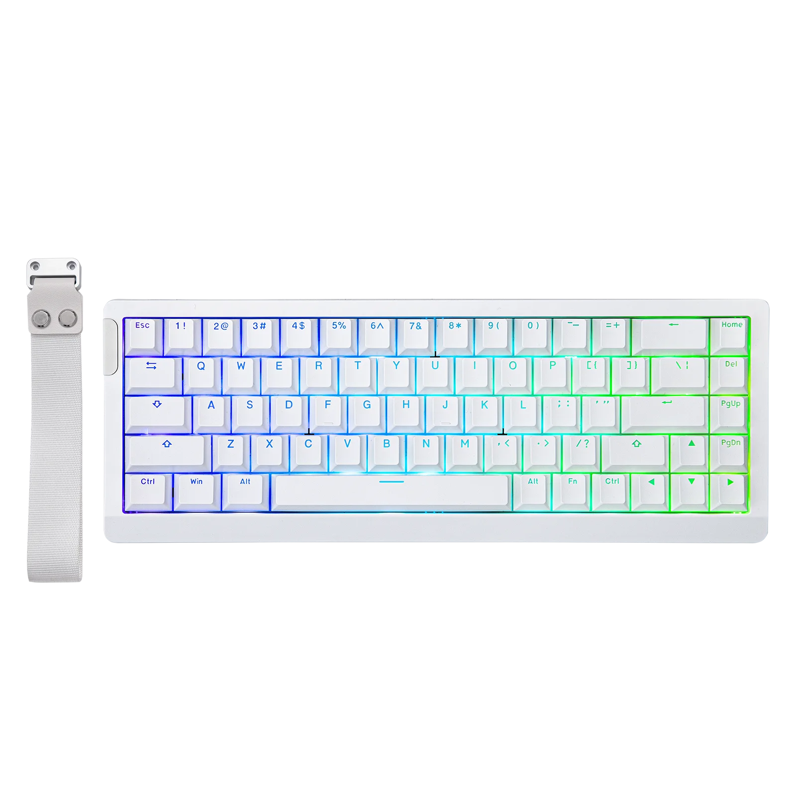 EPOMAKER HE68 Lite 65% Layout Tray-Mounted Wired Hall Effect NKRO Magnetic Keyboard DKS SOCD 8kHZ Polling Adjustable Actuation