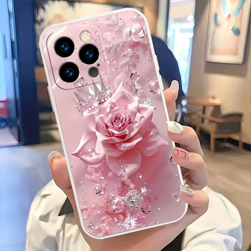Cute and stylish cartoon phone case, compatible with multiple iPhone17 16 15 14 13 12 11Pro Max Plus