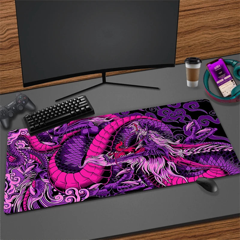 Gaming Mouse Pad Dragon Large Gamer Mousepad Computer Gaming Table Carpet Desk Mat XXL 900x400mm Mouse Mats Rubber Keyboard Pads