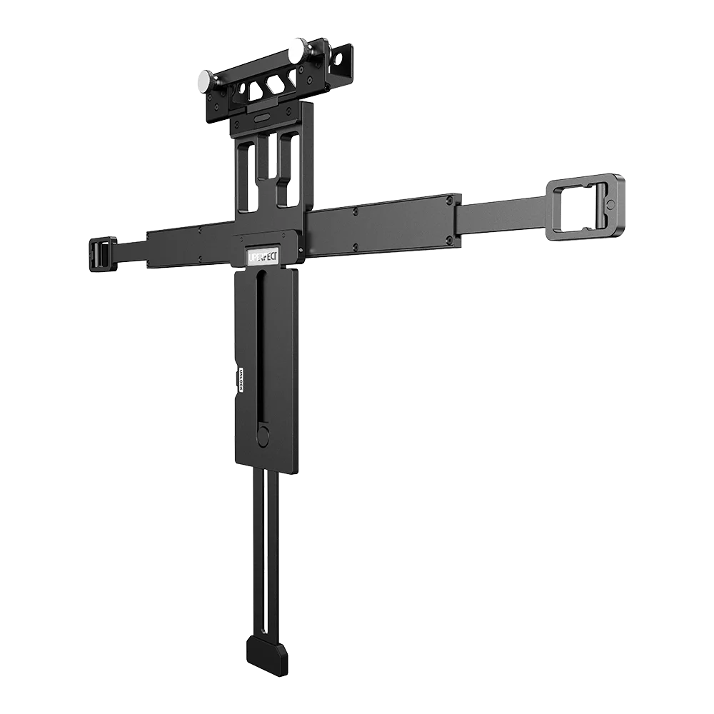 UPERFECT Floating Stacked Portable Monitor Stand for Flexible Dual Screen Setup Adjustable Aluminum Clamp For Laptop Screens