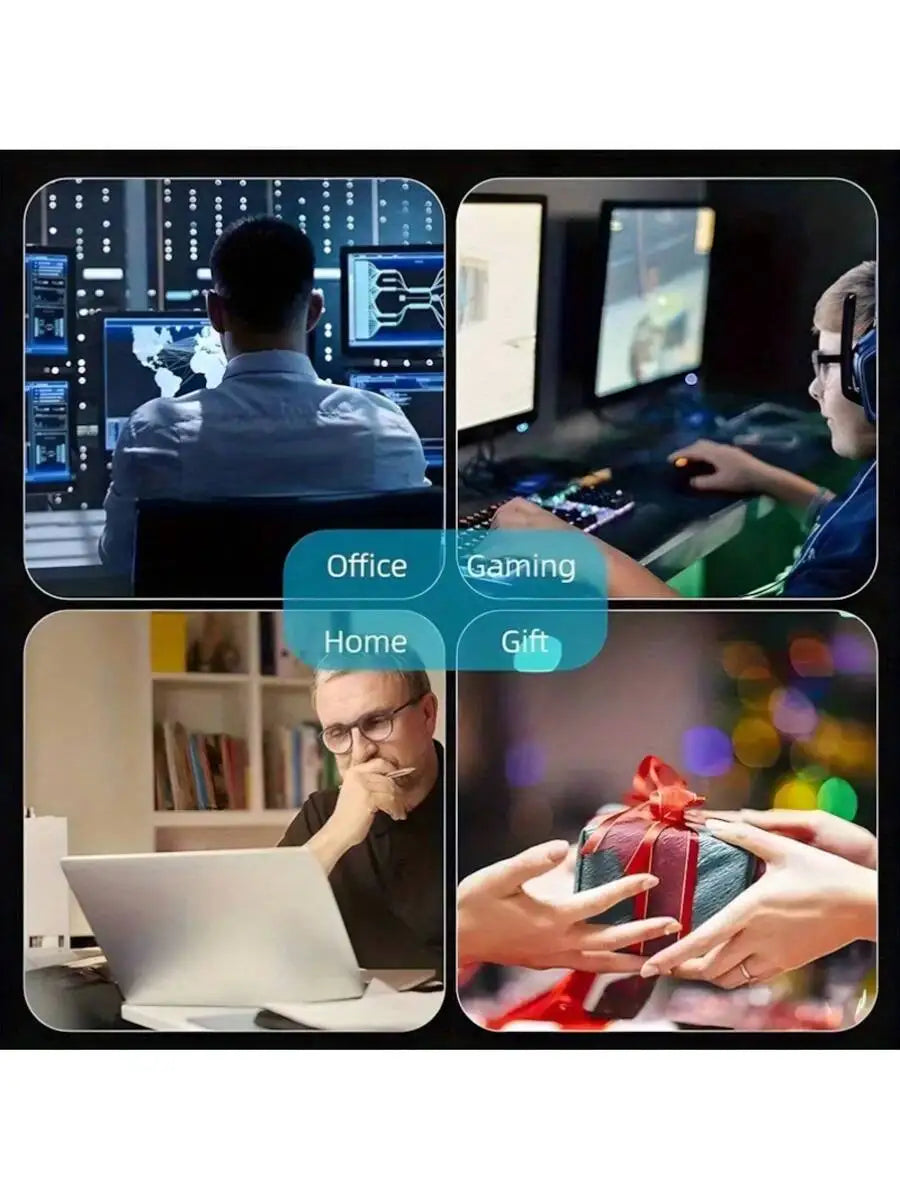 XXL Desk Mat HD Printed Non-Slip Washable Mousepad Soft Rubber Surface For Gaming Office