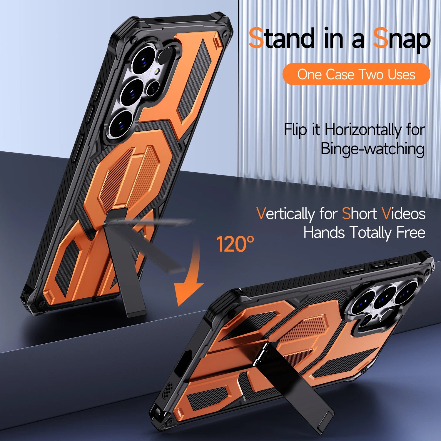 Armor Case For Samsung Galaxy S26 S25 S24 Ultra Plus 25 FE S24FE Coque For Magsafe Wireless Charging Magnetic Metal Stand Cover