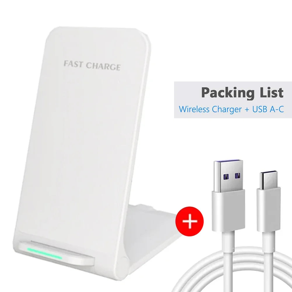 30W Wireless Charger Fast support for Samsung S26-S21 Ultra Quick Charging Stand For iPhone 17-12Pro Max Xiaomi 17 14