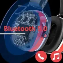 PROHEAR Bluetooth 5.3 Headphones SNR 30dB Hearing Protection Earphone Noise Reduction Safety Ear Muffs 4H Recharg 120H Playtime