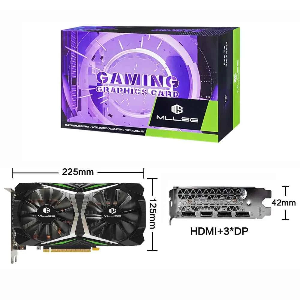 MLLSE RTX 2060 Super 8GB Graphics Card GDDR6 256 Bit PCI-E 3.0×16 8Pin NVIDIA GPU Rtx 2060super