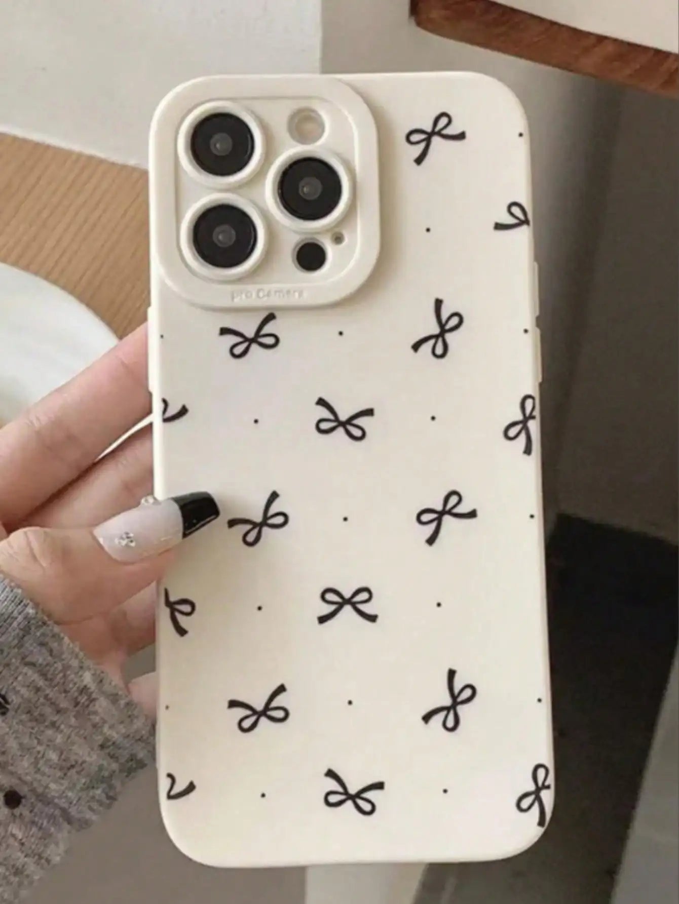 Cartoon Teeth Pattern All-Inclusive Mobile Phone Case With Built-In Lens Film Hard Shell Simple Creative Mirror Mobile Phone Case Suitable For IPhone 16/15/14/13/12/20 Pro Max Plus Anti-Fall Mobile Phone Case,Suitable For IPh