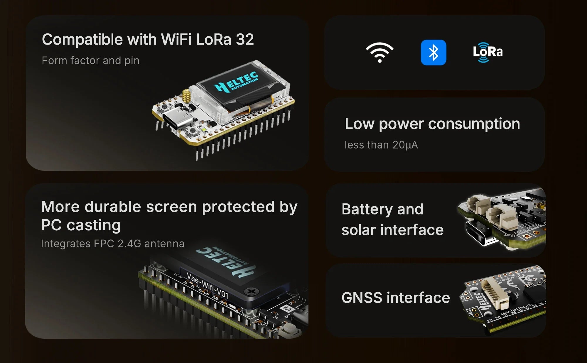 Heltec Wifi LoRa 32 V4 ESP32 SX1262 GPS 0.96inch OLED Meshtastic Solar Powered Dev-Board WiFi BLE Low Power For Arduino IoT