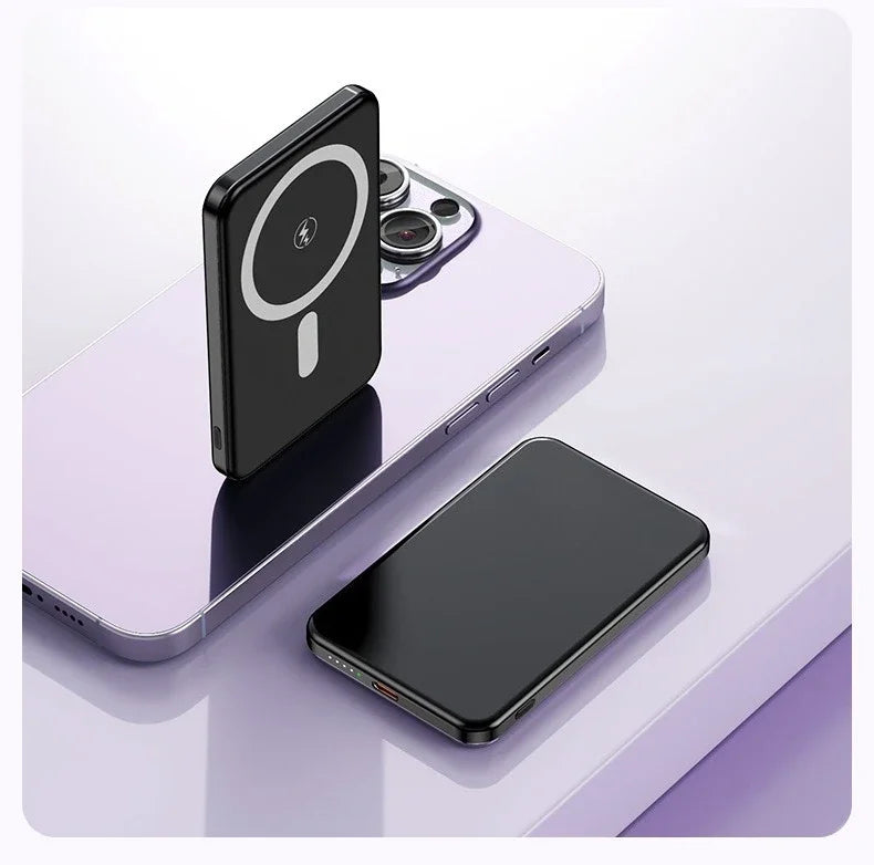 Taepiaai 20000mAh Portable Magnetic Wireless PowerBank PD22.5W Fast Charging External Battery for Magsafe for IPhone Samsung