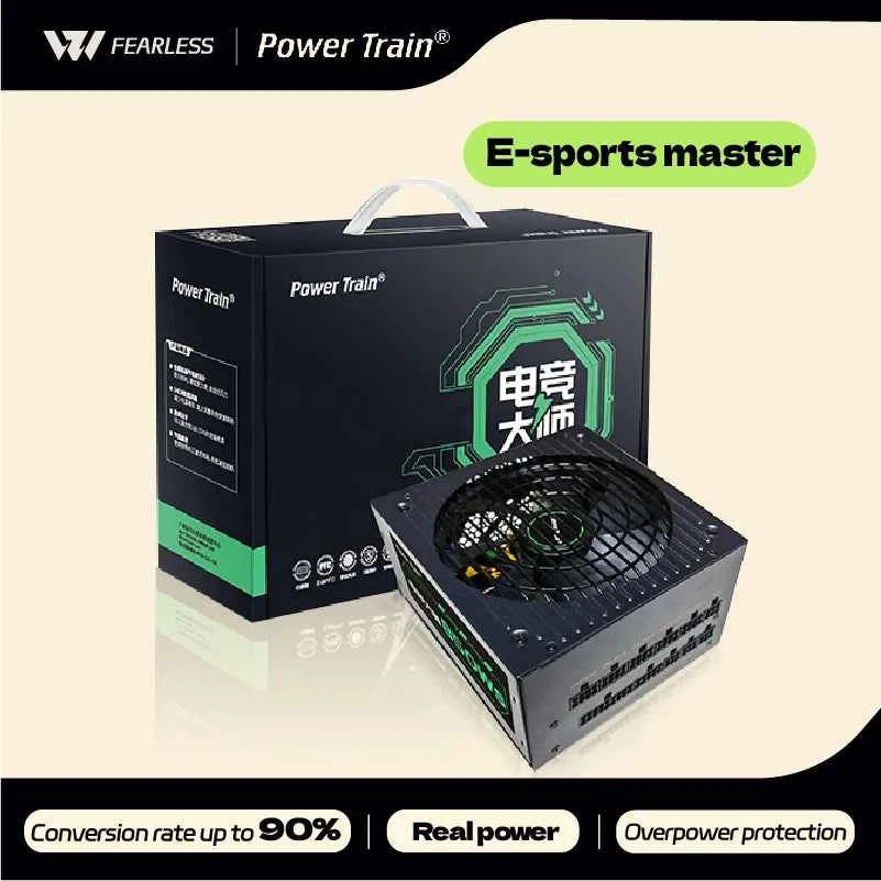 Power Train PC PSU Power Supply Unit 650W 750W 850W 1000W Gaming full module ATX Desktop computer Power Supply
