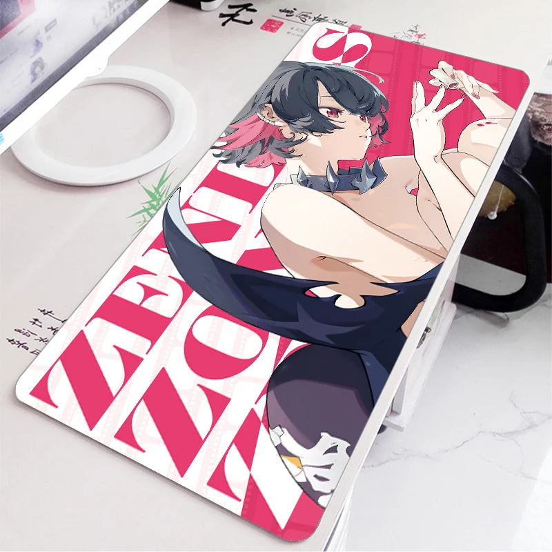 ZZZ Gaming Hoshimi Miyabi Ye Shunguang Mouse Pad Evelyn Ellen Zenless Zone Zero Keyboard Desk Mats XXL Anime Girls Mousepad