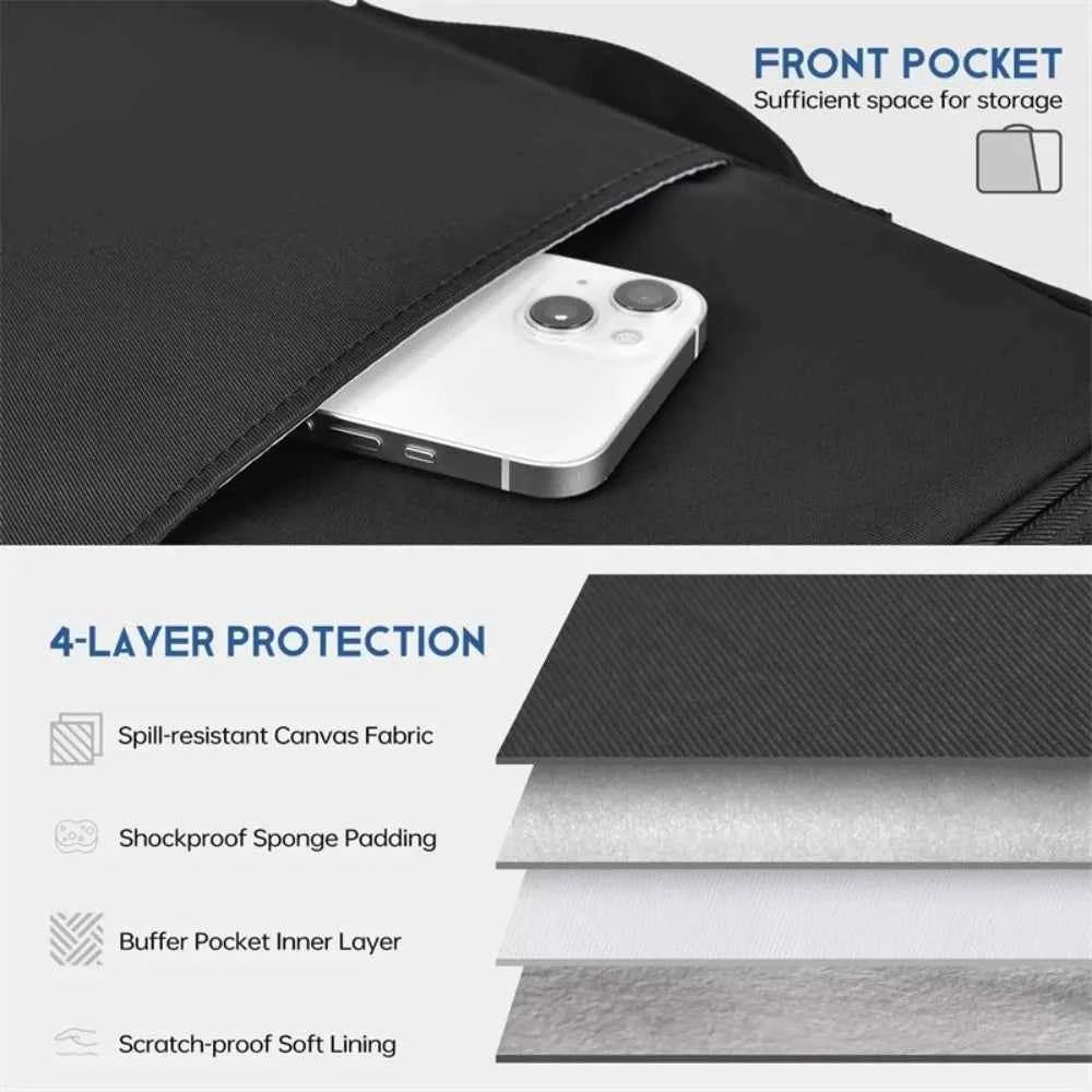 Waterproof Shockproof Handle Bag Laptop Sleeve Case for Macbook Air 11 13 Inch M4 M3 M2 Chip Mac Book Cover Accessories
