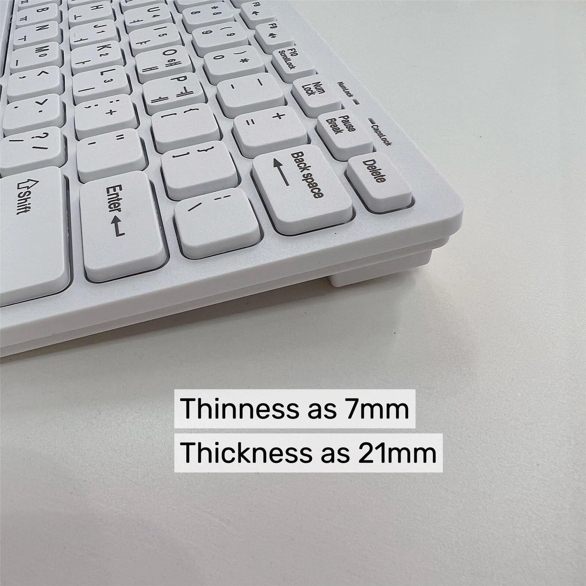 Russian 2.4G Wireless Keyboard and Mouse Protable Mini Keyboard Mouse Combo Set For Notebook Laptop Mac Desktop PC Computer