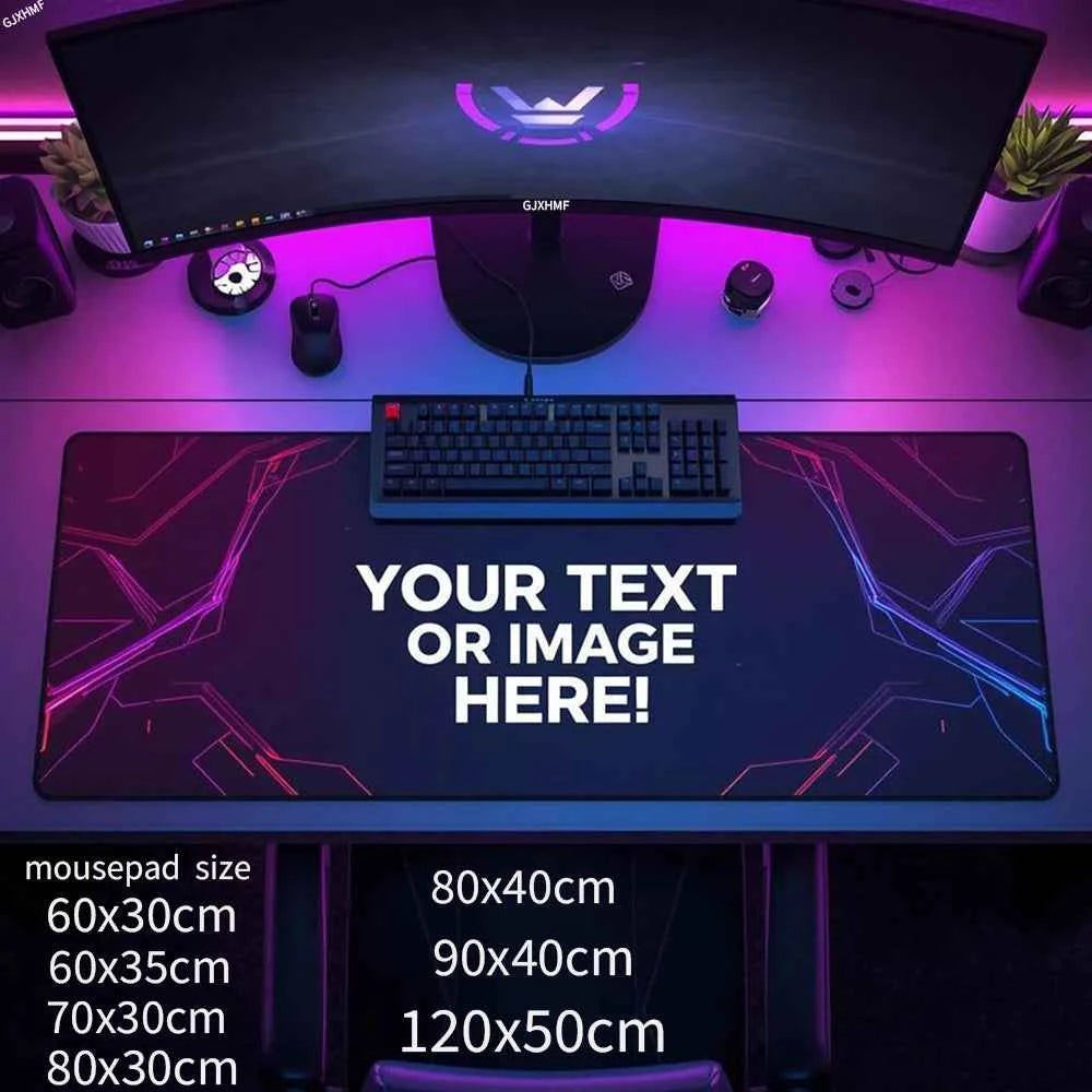Play Mat Custom Mouse Pad Printed Desk Mat, Personalized Gaming Mat, Gaming Gifts for Gamers Mousepad Personalized TCG Playmats