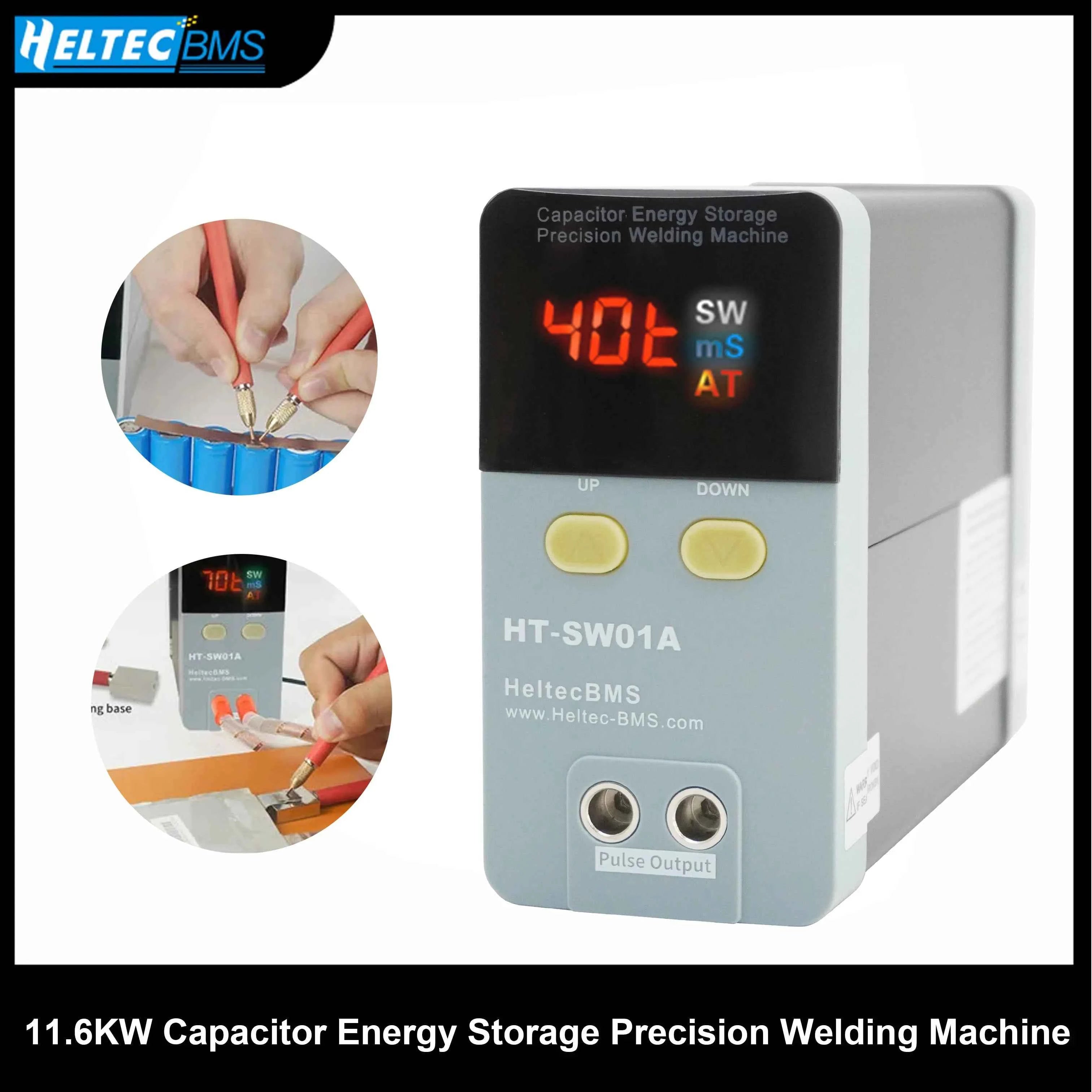 Spot Welder 18650 Battery Mini Spot Welder Storage Digital Display Storage Energy Pulse Spot Welding Machine 10.6KW