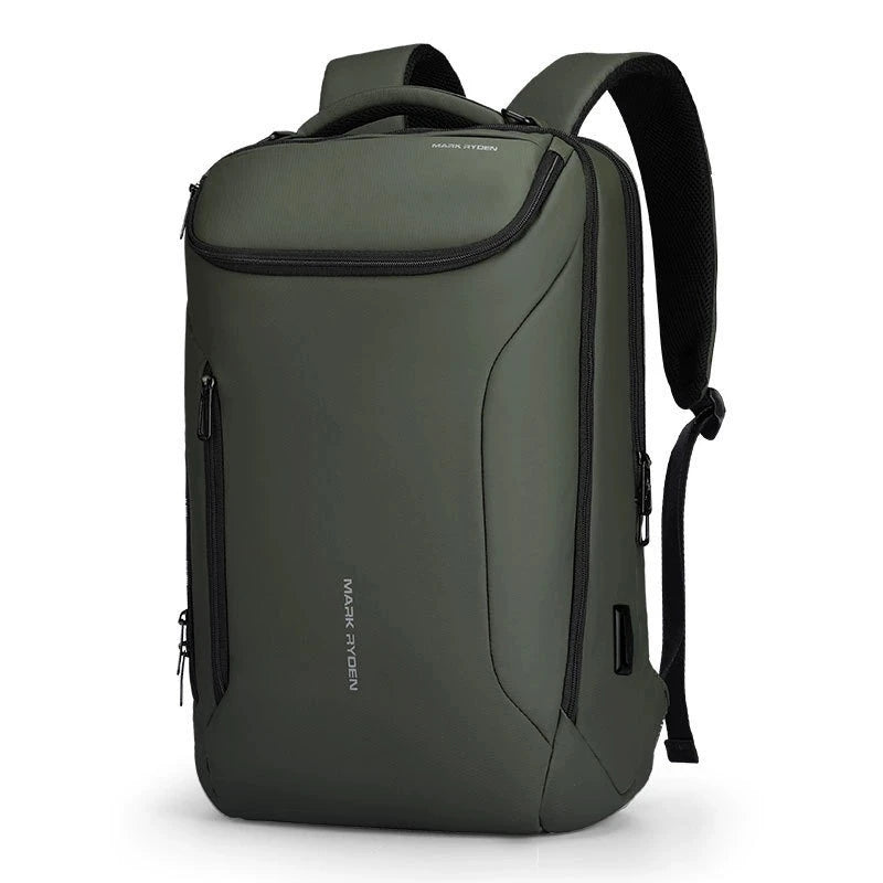 Mark Ryden 2025  Anti-Thief Fashion Men Backpack Multifunctional Waterproof 15.6 Inch Laptop Bag Man USB Travel Charging Bag