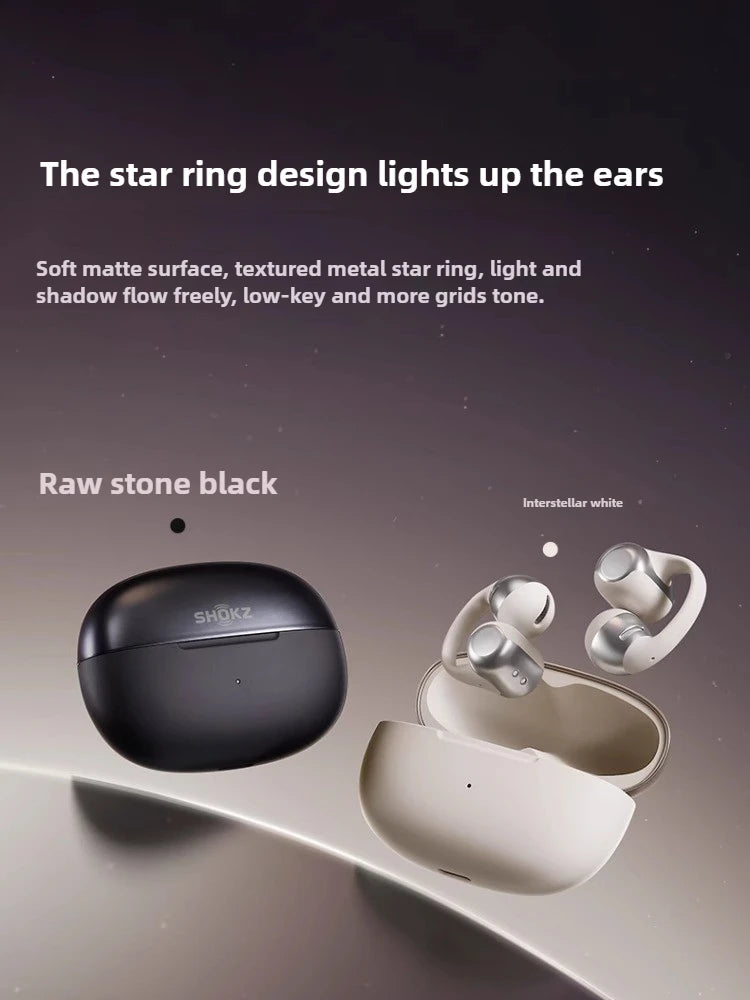 Shokz OpenDots ONE E310 Wireless Earphones Ear Clip AI Noise Reduction Long Battery Life Lightweight Earbuds Custom Headphones