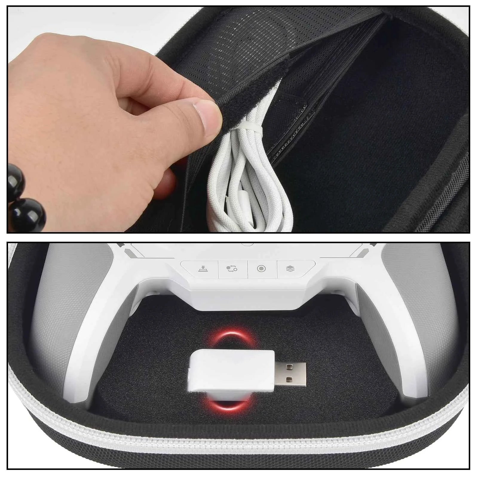 Controller Storage Bag Compatible with BIGBIG WON BLITZ2 TMR PC Gamepad/ Blitz2 Controller Gaming/ Joystick (Bag Only)