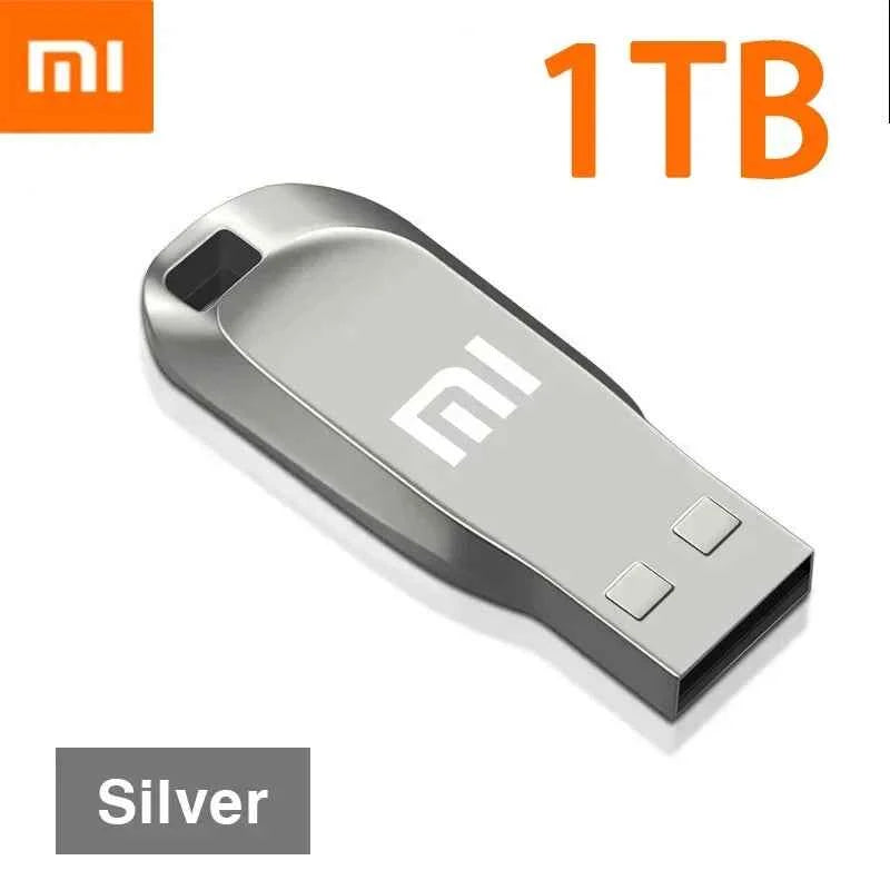 Xiaomi pendrive 3.2USB 2TB flash metal disk 1TB 512GB USB waterproof memory stick SSD unit, suitable for computer Disc buckle