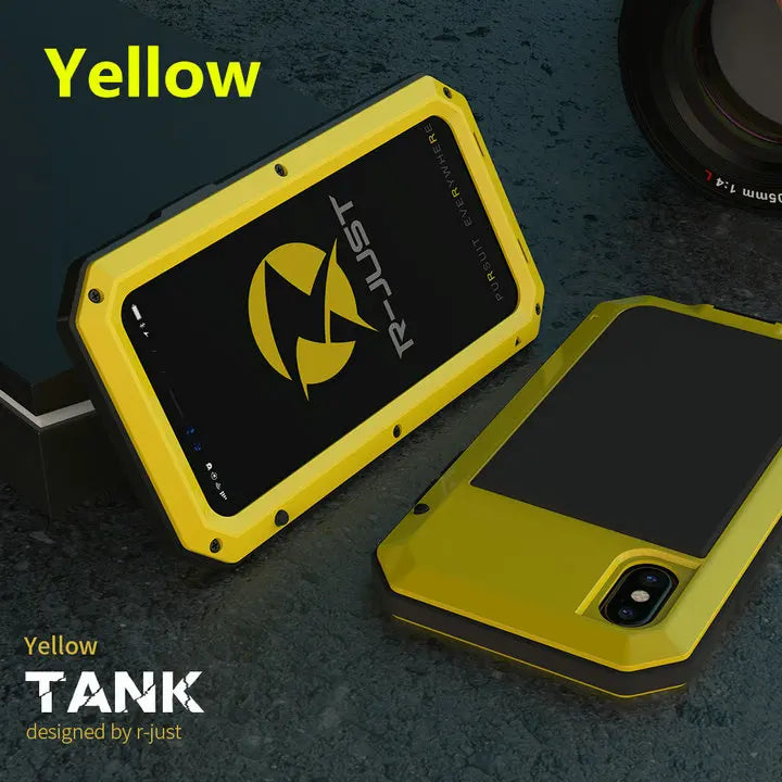 Armor Metal Aluminum Shockproof Phone Case for iPhone 14 13 11 12 Pro XS MAX mini SE XR 6 6S 7 8 Plus X Outdoor Military Cover