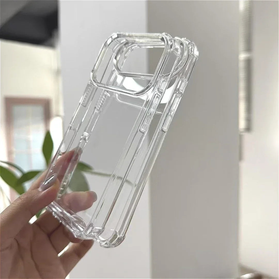 New Four-corner anti-drop Clear Case for iPhone 17 17Air 17 Pro Max Coque for iPhone 17 Pro Shockproof transparent hard Cover