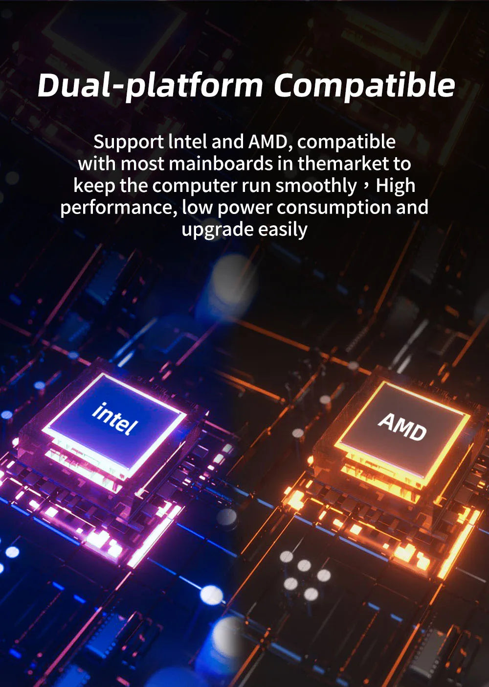 CUSU RAM DDR4 8GB 16GB Memory 3200MHz 3600MHz DDR5 5600MHz 6400MHz Desktop Ram 288pin Udimm for Intel AMD Motherboard