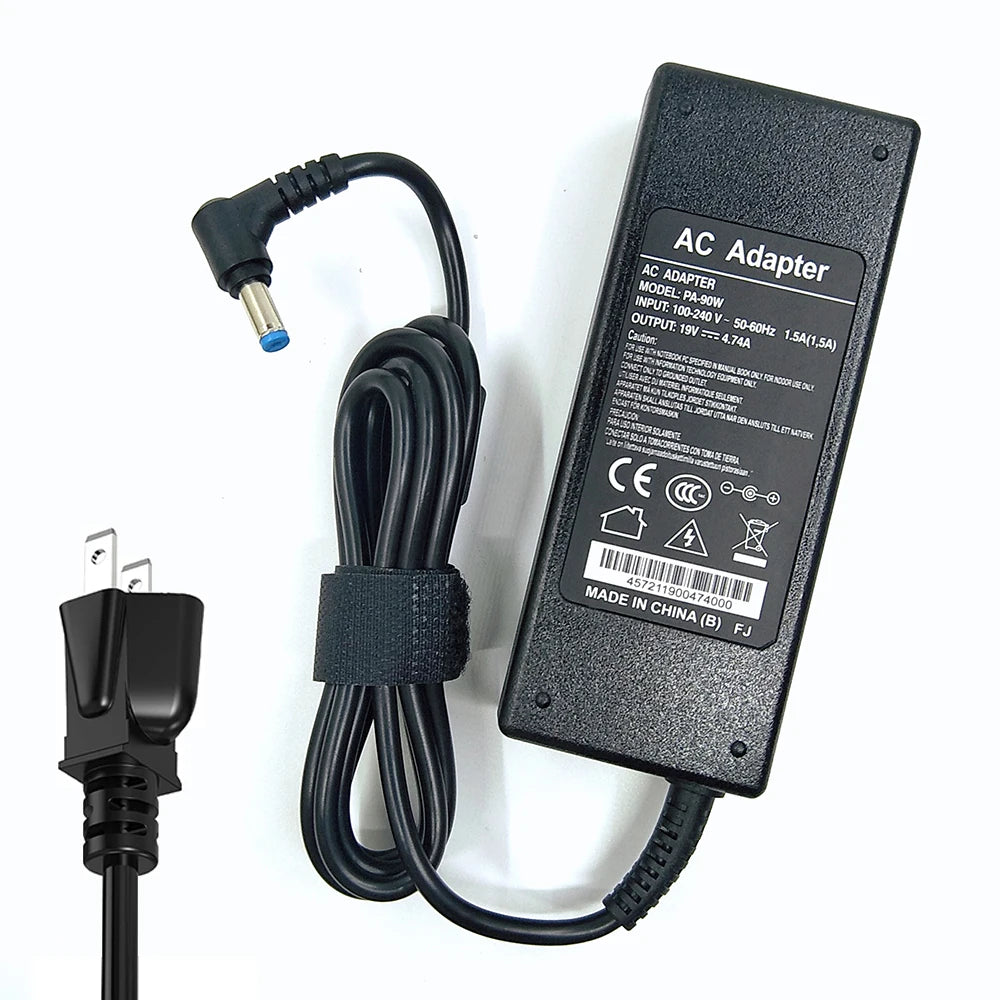 AC Adapter 90W 19V 4.74A  5.5x1.7mm Laptop Adapter Charger for ACER ASPIRE 5750G 5755G 7110 9300 E1-531 E1-571G M5-581G V5-571