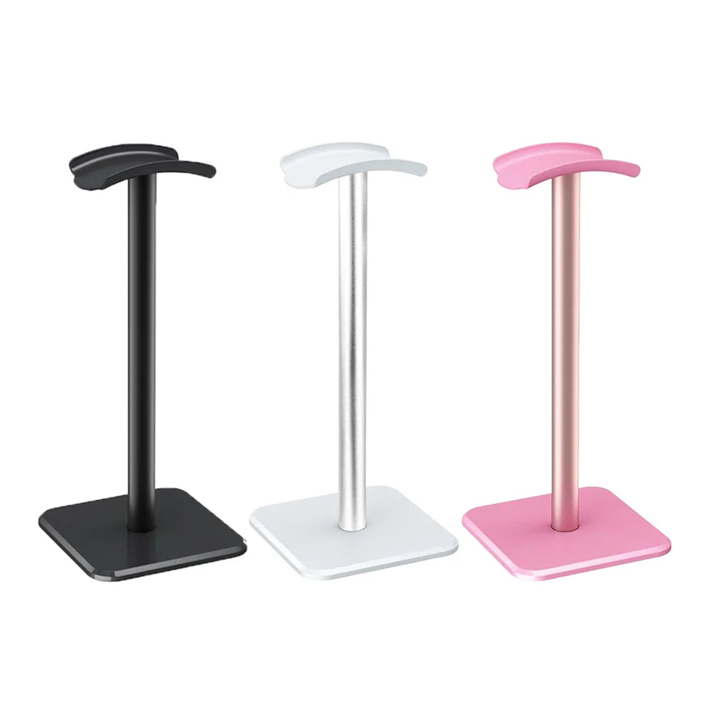 Headphone Bracket Aluminium Alloy Headset Support Stand Space Saving Desktop Organizer Display Vertical Bracket Hanger