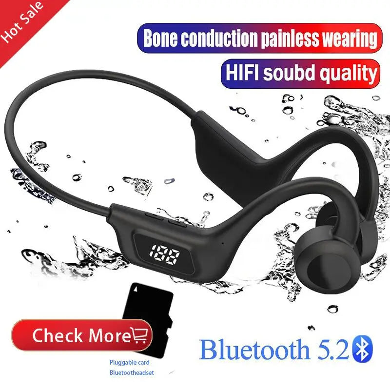 YYK525 Business Headset, Over Ear Earphones with Mic, Bluetooth5.1 Over Ear Headset, 180° RotatingHD Call Quality And Microphone