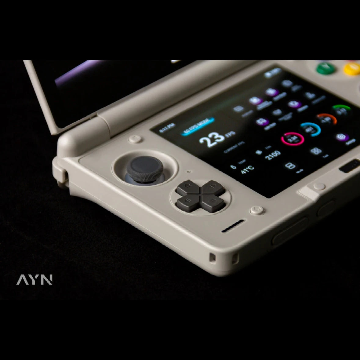 In Stock AYN Thor 6'' OLED Dual Screen Gaming Handheld Qualcomm Snapdragon CPU Android13 6000mAh Battery Hall Stick Game Console
