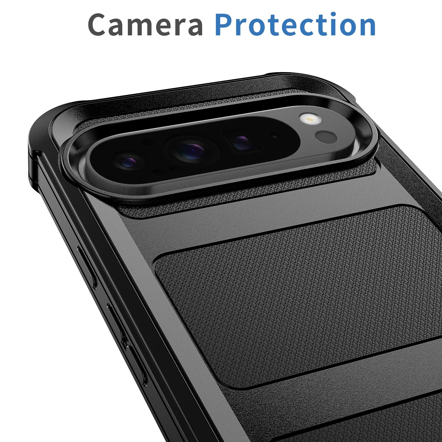 For Google Pixel 9/9 Pro/9 Pro XL,Pixel 10/10 Pro/10 Pro Shockproof Heavy Duty Phone Case Rugged Bumper Dual Layer Cover