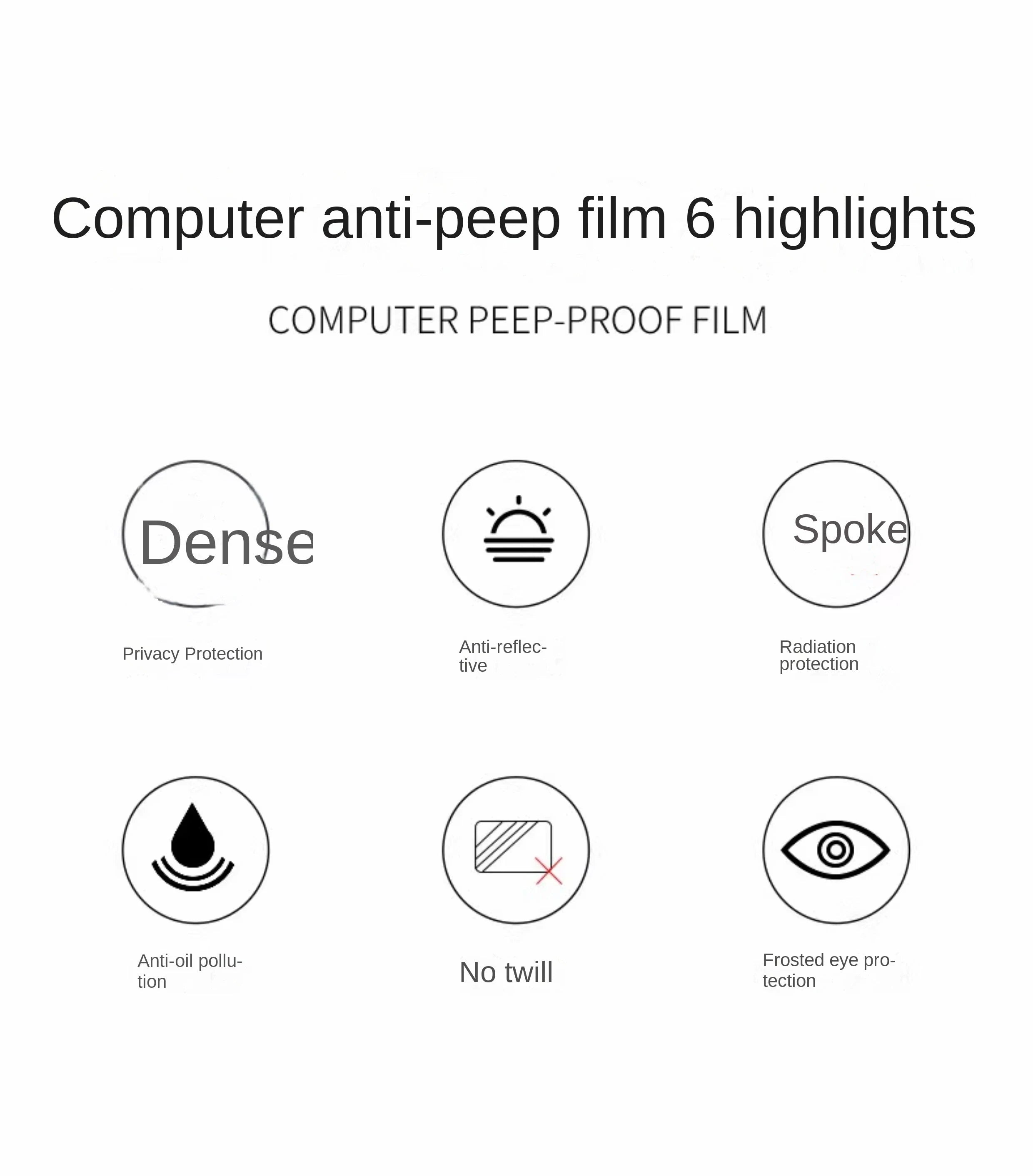 For 2026 ROG Flow Z13-KJP laptop anti-spy privacy film 13.4 inch GZ302EAC-XS99 anti-radiation computer anti-peep film matte